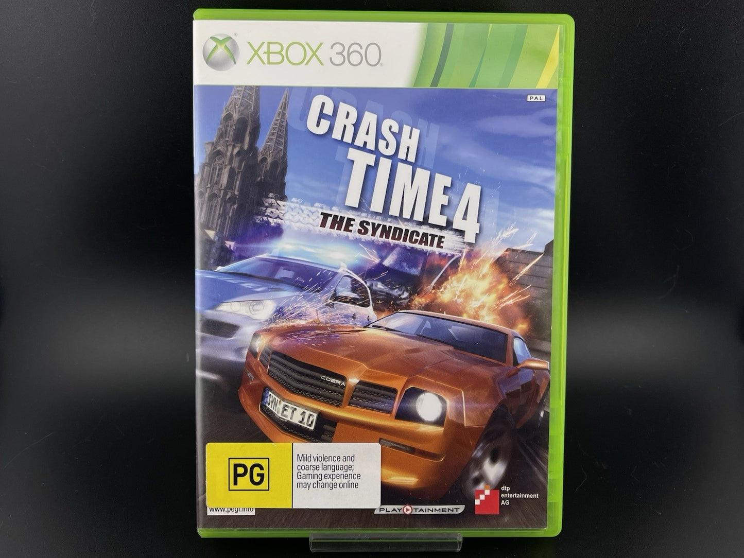 Crash Time 4 The Syndicate Microsoft Xbox 360 PAL Complete with Manual