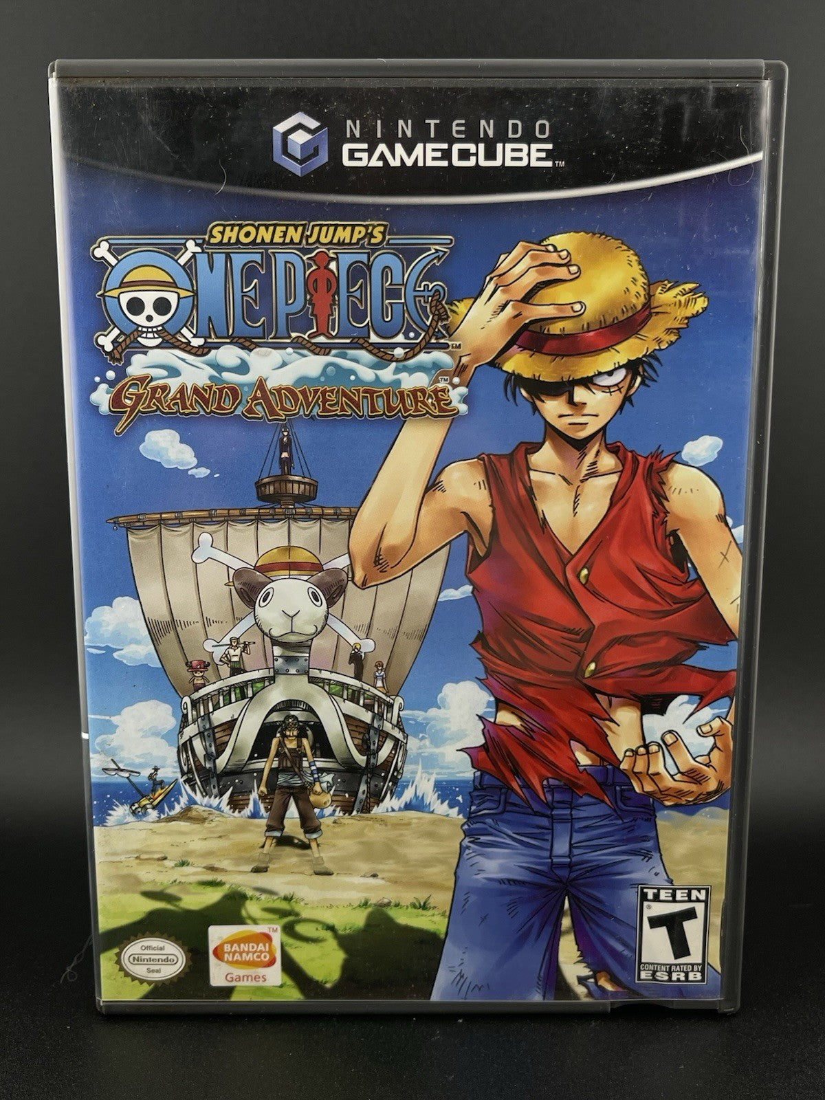 One Piece Grand Adventure Nintendo GameCube Complete Manual US NTSC