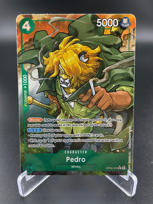 Pedro (Parallel) OP08-030 Rare Two Legends One Piece NM