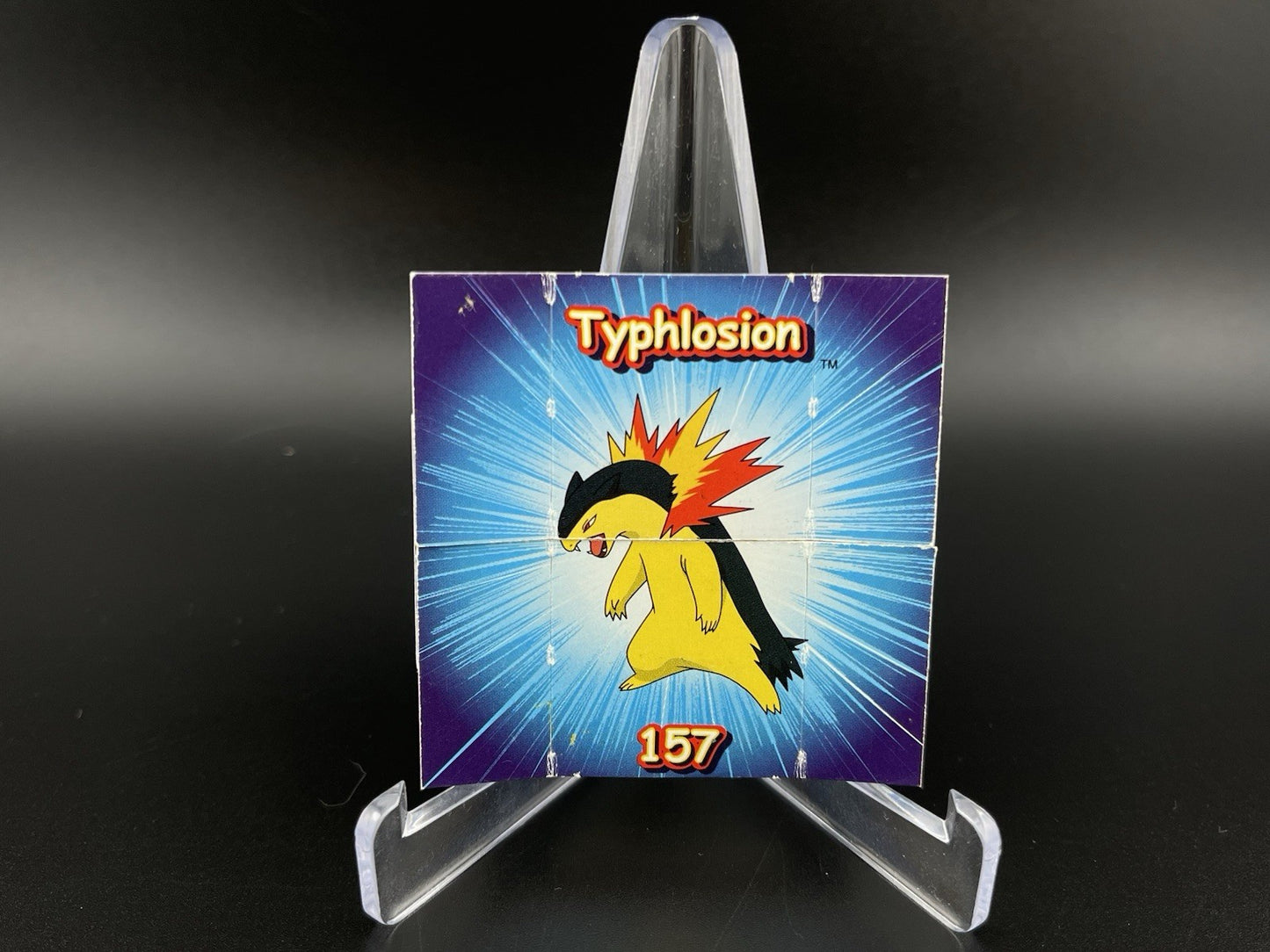 Pokemon Nestle Flip Discs Series 2 #2 Promo Nintendo Tazo Cyndaquil Typhlosion