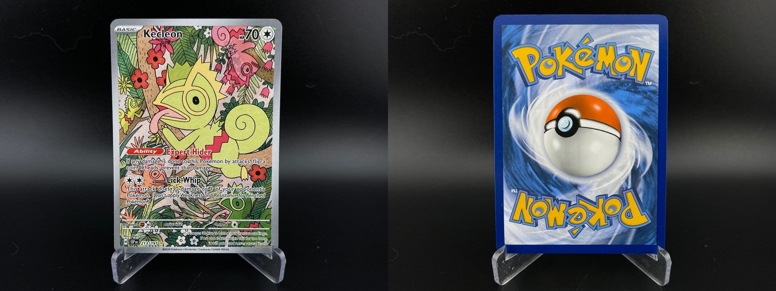 Kecleon 213/191 Illustration Rare Surging Sparks Pokemon NM