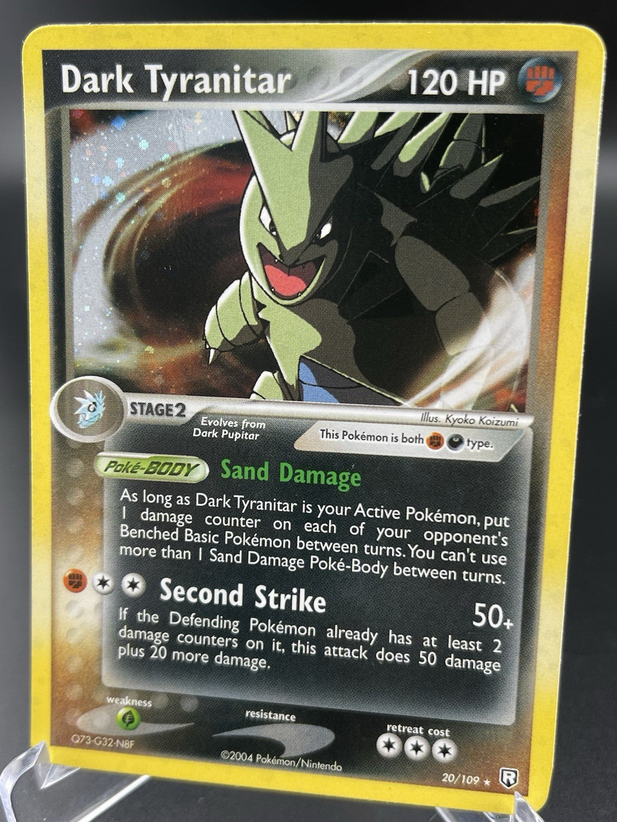 Dark Tyranitar 20/109 EX Team Rocket Returns Cosmos Deck Holo Rare Pokemon VLP
