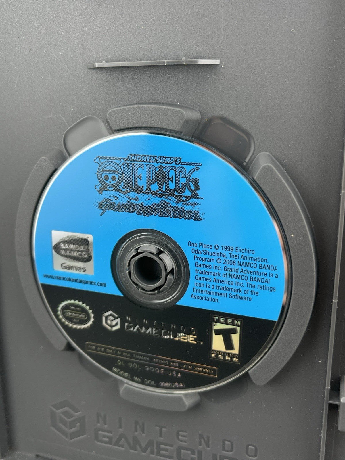 One Piece Grand Adventure Nintendo GameCube Complete Manual US NTSC