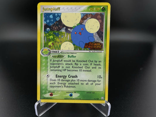 Jumpluff 11/109 EX Team Rocket Returns Reverse Holo Rare Stamped Pokemon TCG VLP
