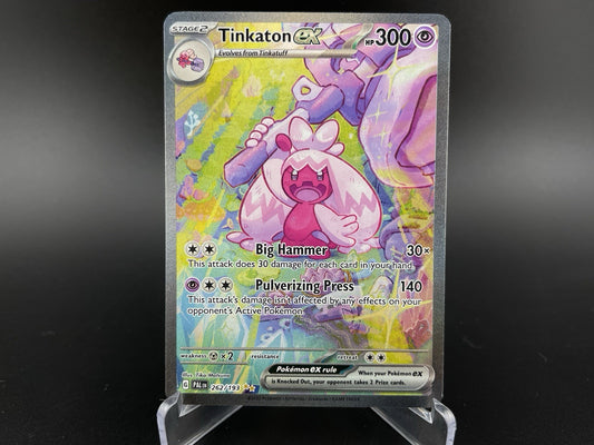 Tinkaton ex 262/193 SIR Illustration Rare S&V Paldea Evolved Pokemon TCG Card NM