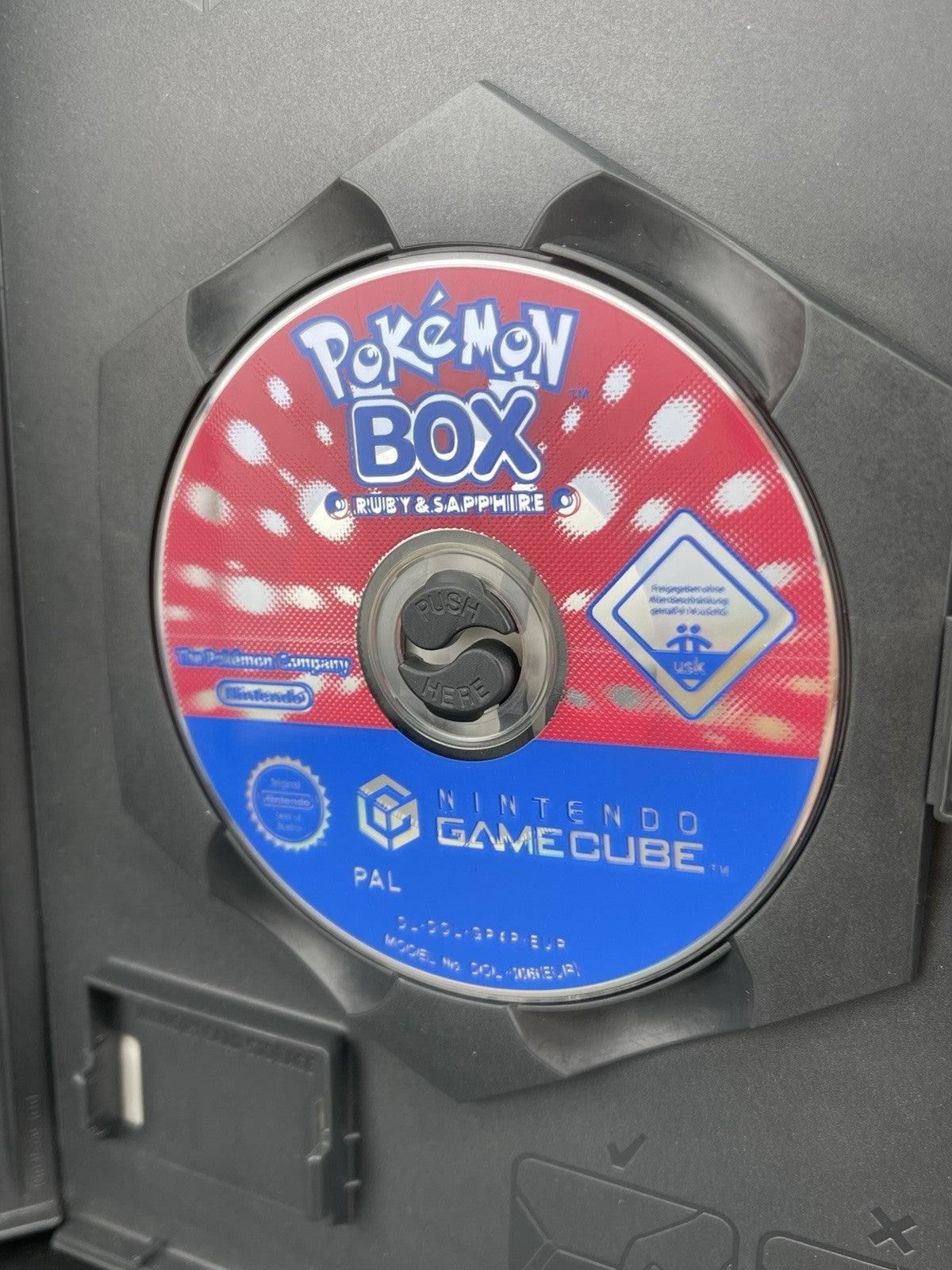Pokemon Box Ruby & Sapphire Nintendo Gamecube Complete Manual AUS PAL