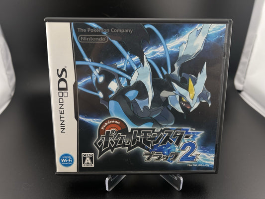 Pokemon Black 2 Version Nintendo DS NDS Game Boxed Japan NTSC-J