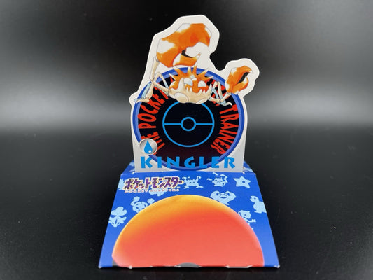 1997 Pokemon Pocket Monsters Bandai Pop Up Card Kingler #99 Japanese Vintage