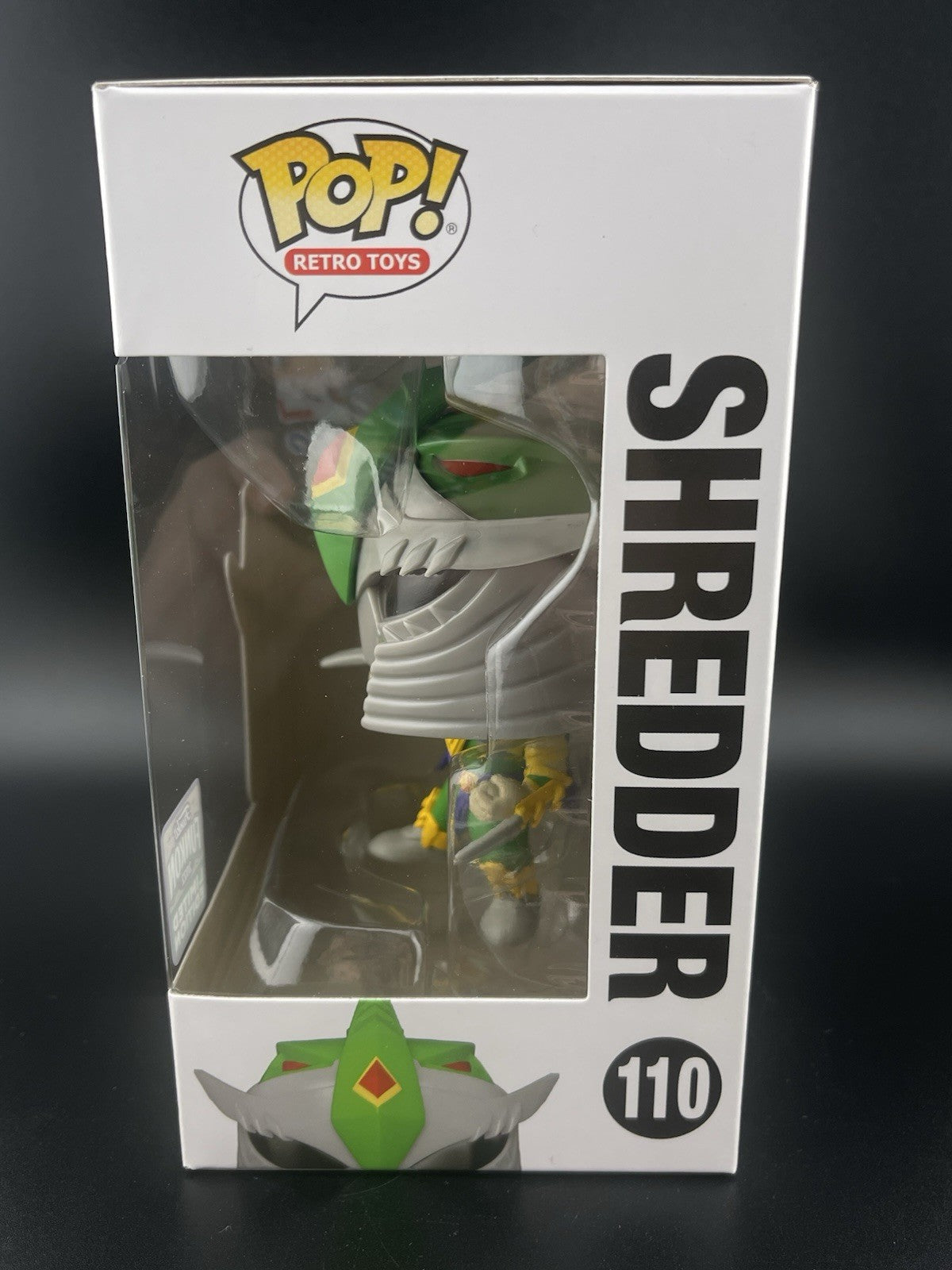 Shredder 110 Pop Vinyl Funko In TMNT X Power Rangers Funkon 2022 Limited Edition