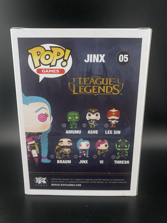 Funko Pop! Vinyl Jinx 05 League Of Legends LoL Games Vaulted Rare