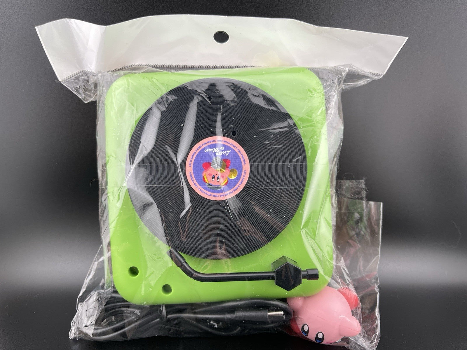 Kirby's Dream Land Record Style AUX USB Speaker Amusement-Only Prize *READ*