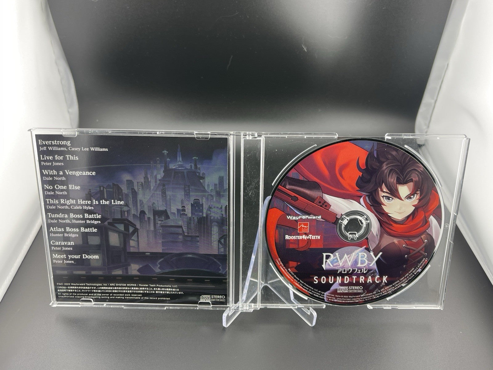 RWBY Arrowfell Soundtrack CD Japanese Version Bonus Switch PS4 Rooster Teeth