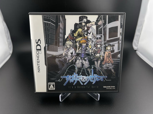 The World Ends With You TWEWY Boxed Square Enix Nintendo DS NDS Japan NTSC-J