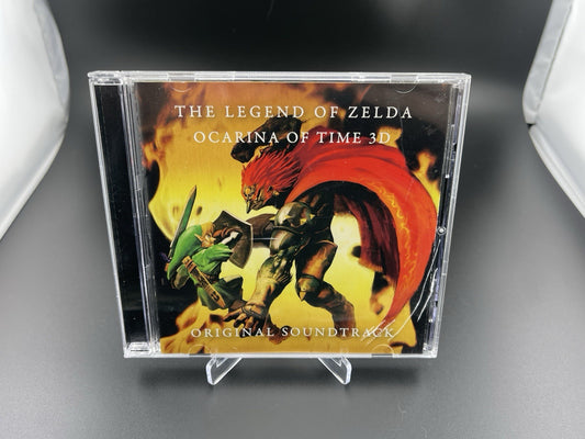 The Legend of Zelda Ocarina of Time 3D Soundtrack CD Club Nintendo Japan