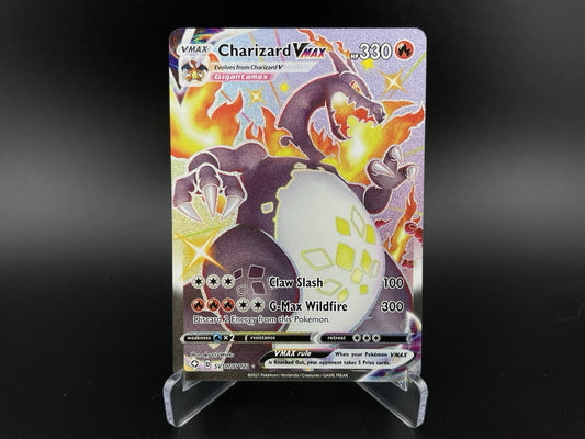 Charizard VMAX SV107/SV122 Sword & Shield Shining Fates Pokemon TCG Card NM