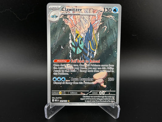 Clawitzer 141/132 Illustration Rare Mega Evolution Pokemon NM