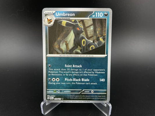 Umbreon 059/131 Masterball Holo S&V Prismatic Evolutions Pokemon TCG Card NM