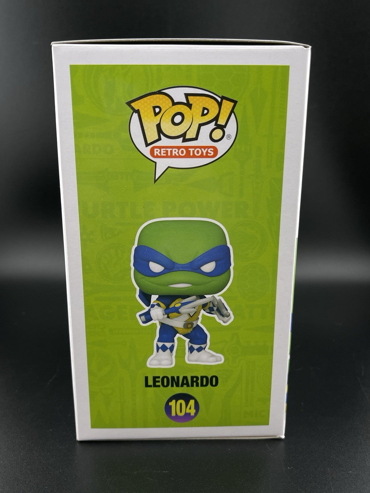 LEONARDO SDCC 104 TMNT X Power Rangers Funko Pop! Vinyl