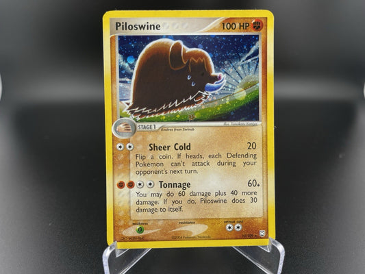Piloswine 13/109 EX Team Rocket Returns Holo Rare Pokémon TCG LP