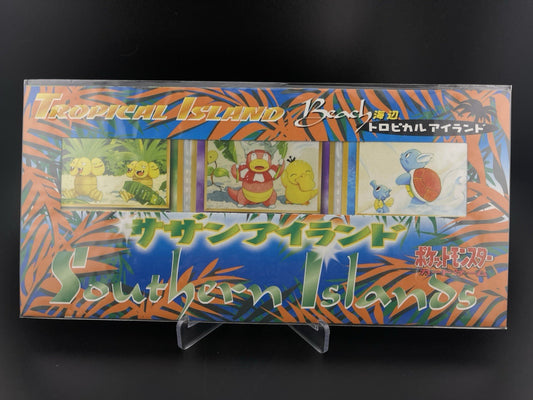 Southern Islands Tropical Beach Sealed 3 Card Set 1999 Japanese TCG