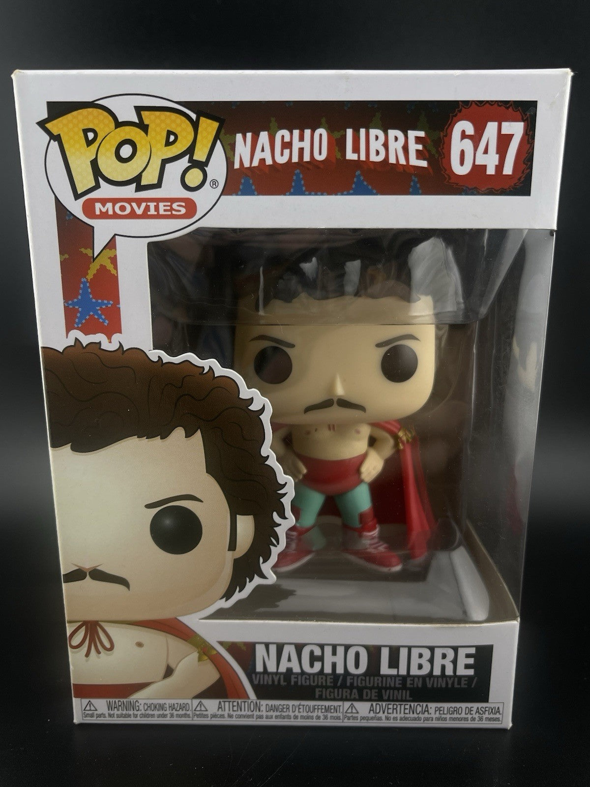 Nacho Libre 647 Funko Pop! Vinyl Movies Jack Black Vaulted