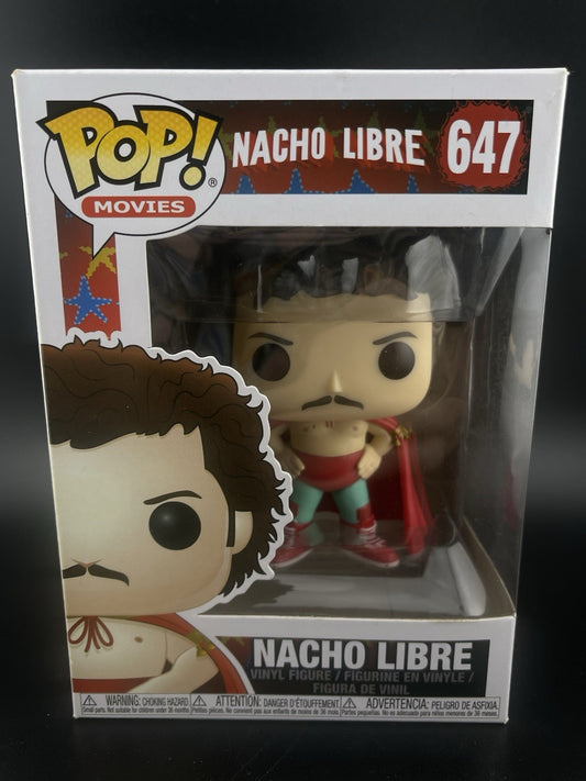 Nacho Libre 647 Funko Pop! Vinyl Movies Jack Black Vaulted