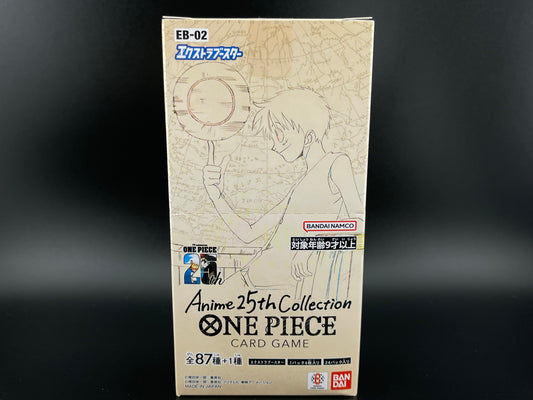 One Piece Card Game - Extra Booster: EB-02 25th Collection Booster Box Japanese