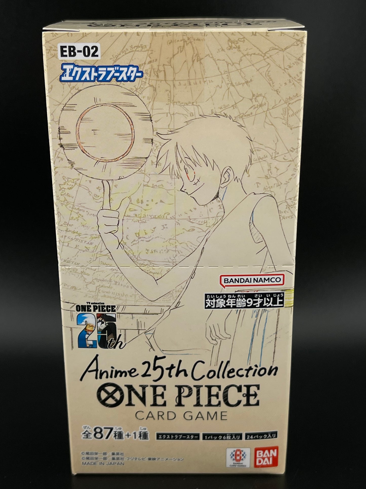 One Piece Card Game - Extra Booster: EB-02 25th Collection Booster Box Japanese