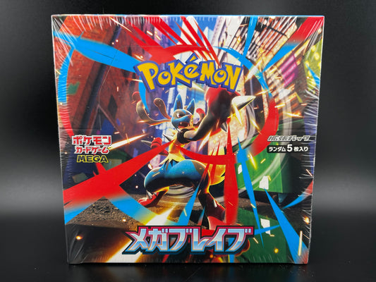 Mega Brave M1L Pokémon Trading Card Game TCG Japanese Booster Box