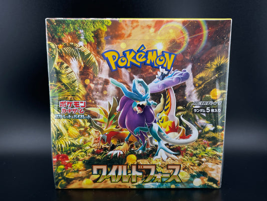 Wild Forces SV5K Pokémon Trading Card Game TCG Japanese Booster Box